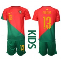 Fotballdrakt Barn Portugal Danilo Pereira #13 Hjemmedraktsett VM 2022 Kortermet (+ Korte bukser)